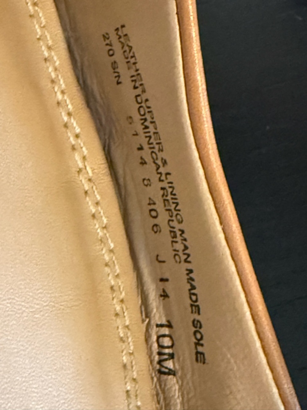 Tory Burch Women’s Lowell Logo Ballet Flat Royal Tan Leather size 10 - Picture 11 of 17